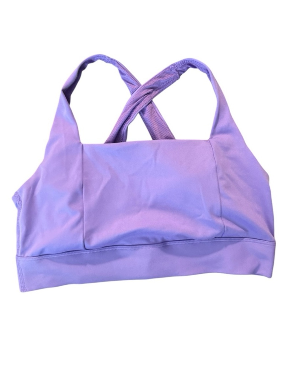 All in Motion Brushed Sculpt Sports Bra Purple Size Large NWT